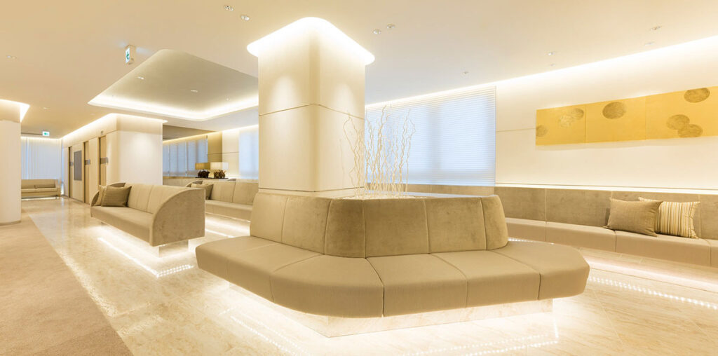 田園都市レディースクリニック 待合